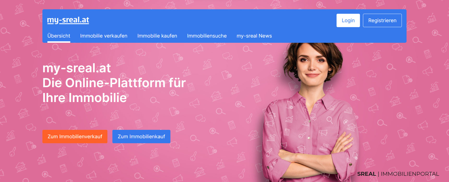 Immobilienportal "my-sreal" von s REAL